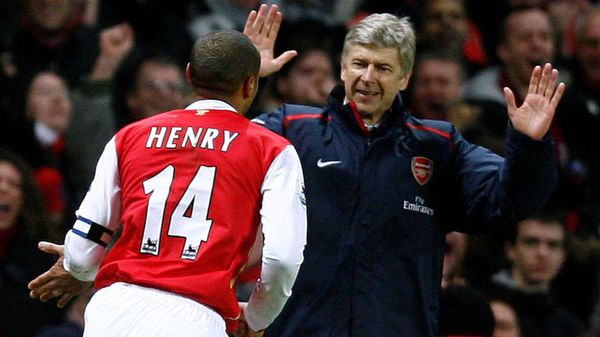 Арсен Венгер и Тьерри Анри