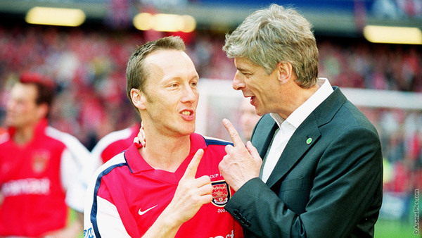 Арсен Венгер и Ли Диксон