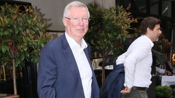 Маурисио Почеттино и Алекс Фергюсон