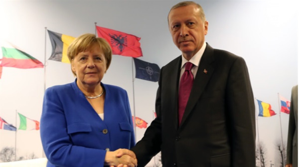 Ангела Меркель и Реджеп Таип Эрдоган