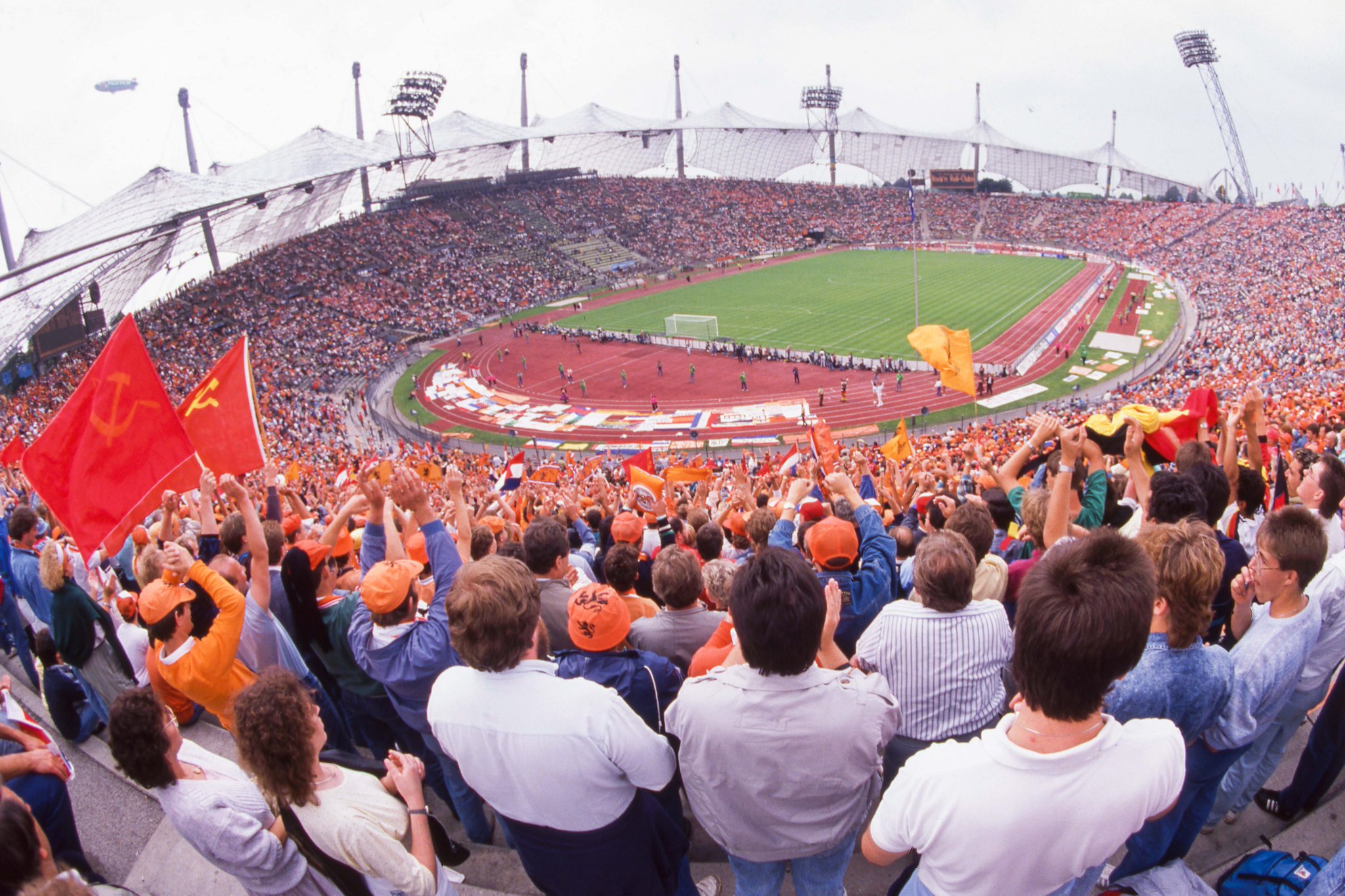 Олимпийский стадион в Мюнхене, 1988