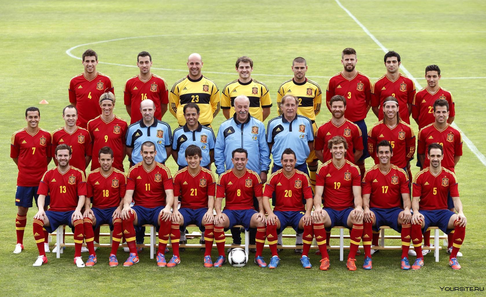 Состав сборной Испании на Евро-2012