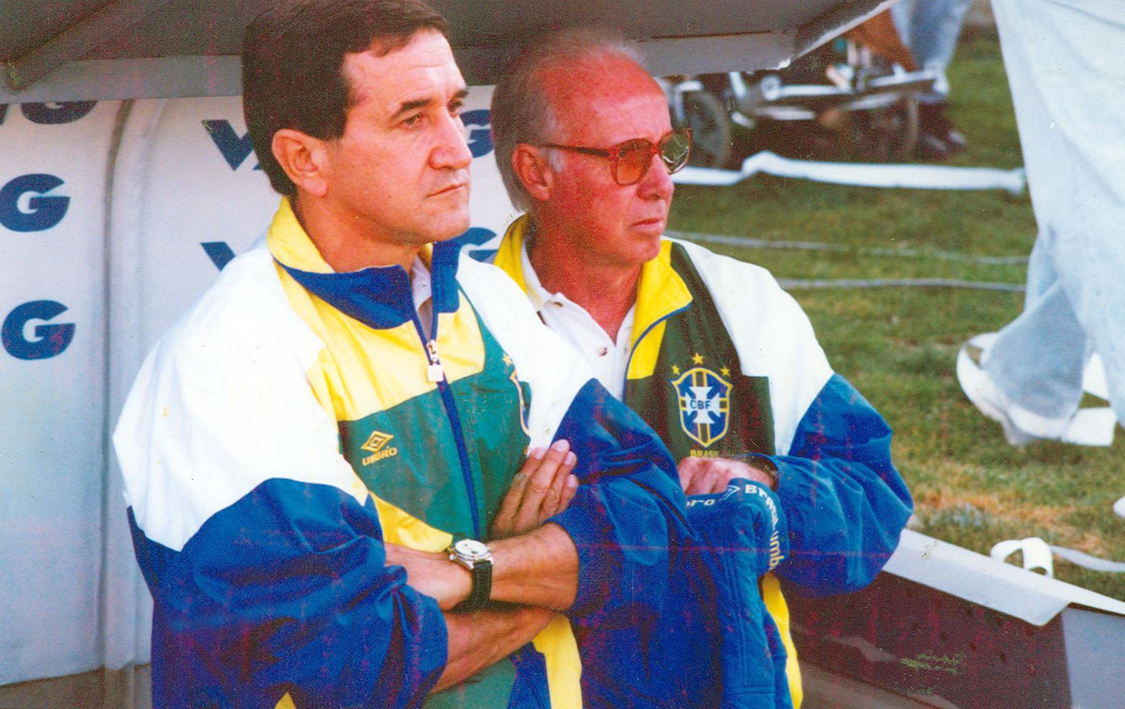 Карлос Альберто Паррейра и Марио Загалло