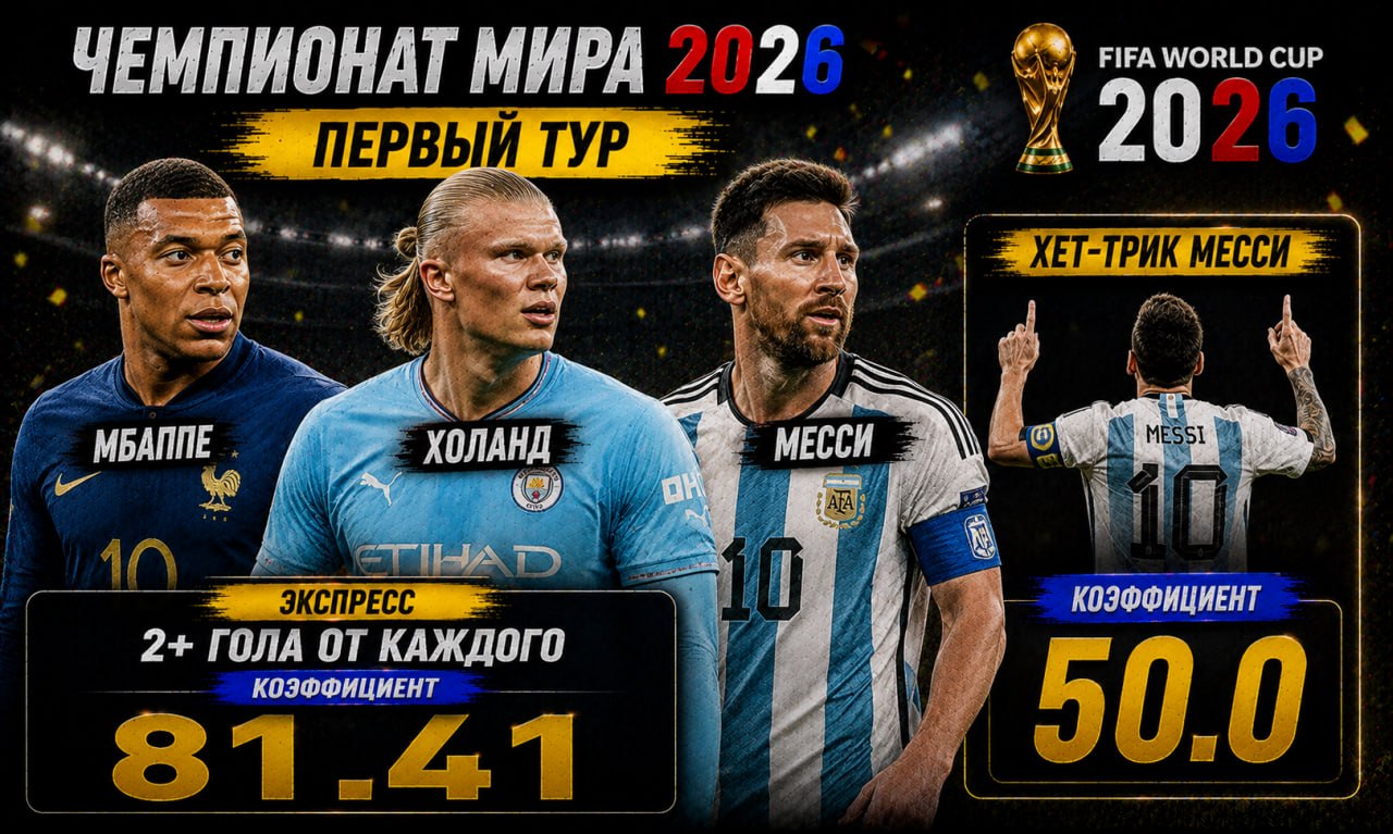 Мбаппе, Холанд, Месси