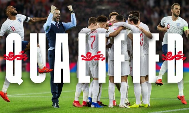Сборная Англии вышла на Евро-2020. В отборочном турнире она забила 33 гола!