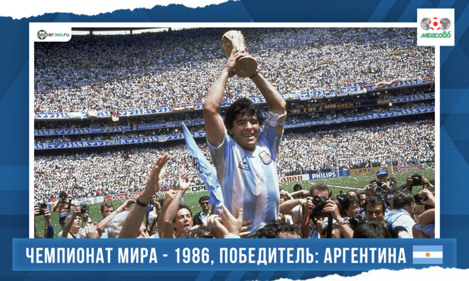История чемпионатов мира. 1986 год