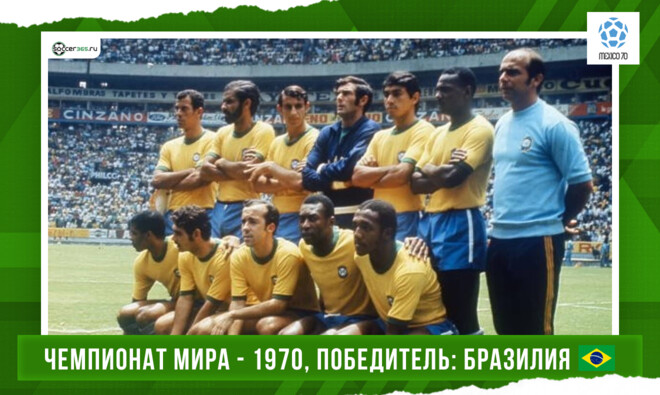 История чемпионатов мира. 1970 год