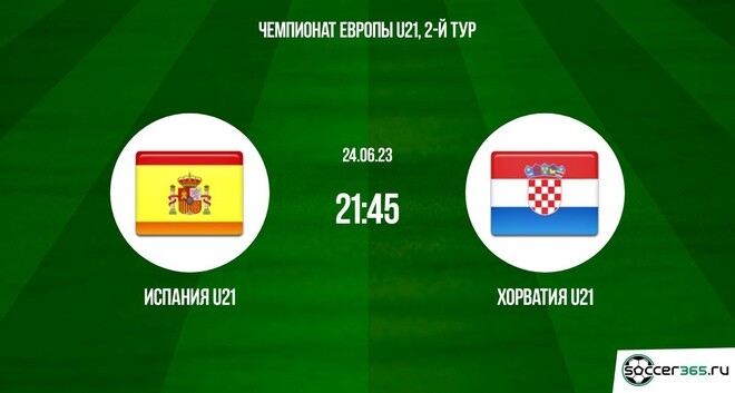 Испания U21 ― Хорватия U21: превью