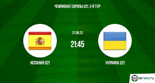 Испания U21 – Украина U21: превью