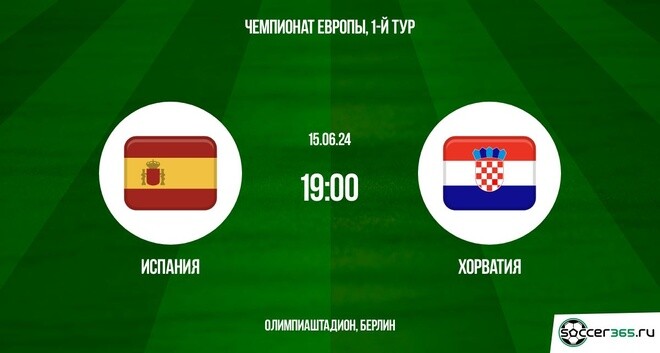 Испания ― Хорватия: превью и прогноз на матч первого тура группового этапа Евро-2024