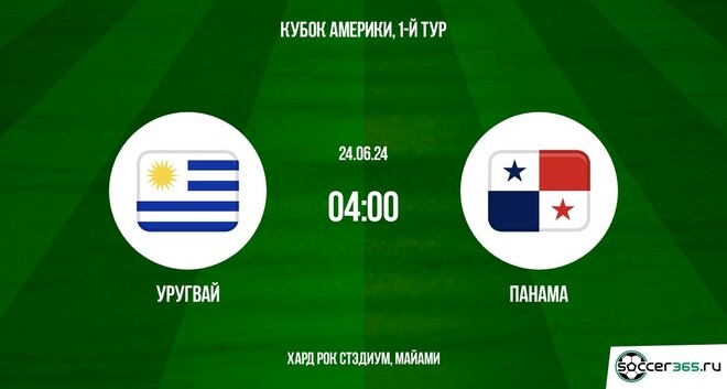 Уругвай ― Панама: превью и прогноз на матч в рамках первого тура группового этапа Кубка Америки-2024