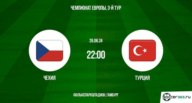 Чехия – Турция: превью и прогноз на матч в рамках третьего тура группового этапа Евро-2024.