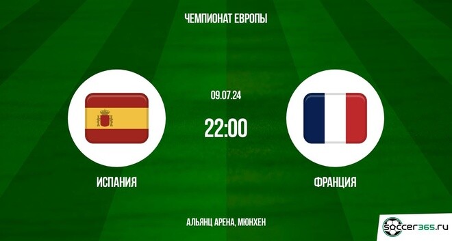Испания ― Франция: превью и прогноз на матч в рамках полуфинала Евро-2024.