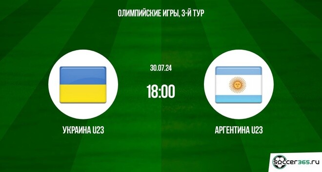 Украина U23 ― Аргентина U23: превью