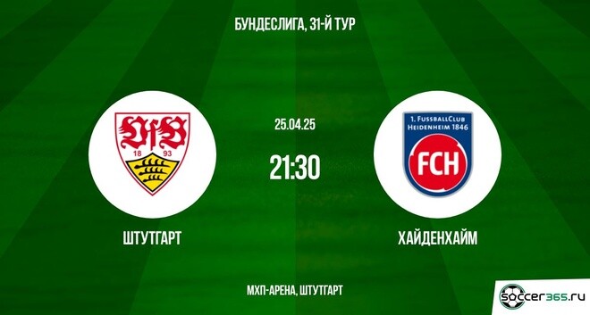Штутгарт — Хайденхайм: превью