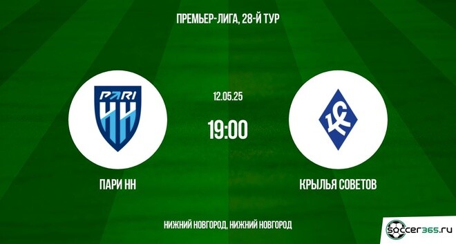 Пари НН ― Крылья Советов: превью