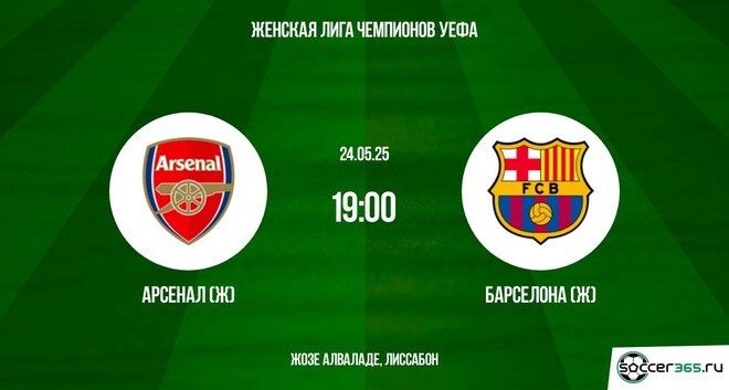 Арсенал (Ж) — Барселона (Ж): превью
