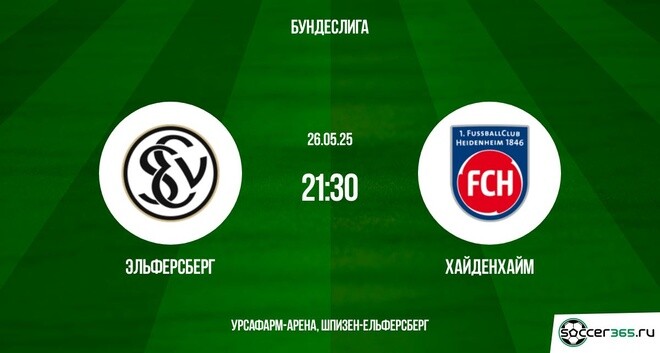Эльферсберг ― Хайденхайм: превью