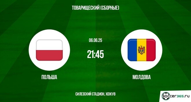 Польша — Молдова: превью