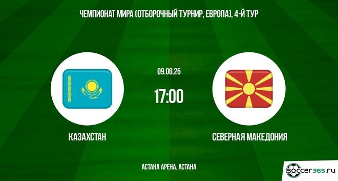 Казахстан — Северная Македония: превью