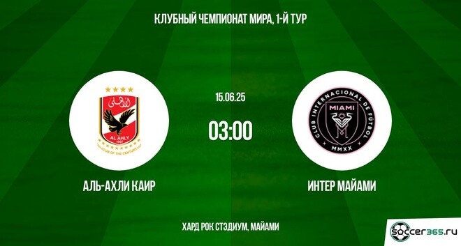 Аль-Ахли Каир – Интер Майами: превью