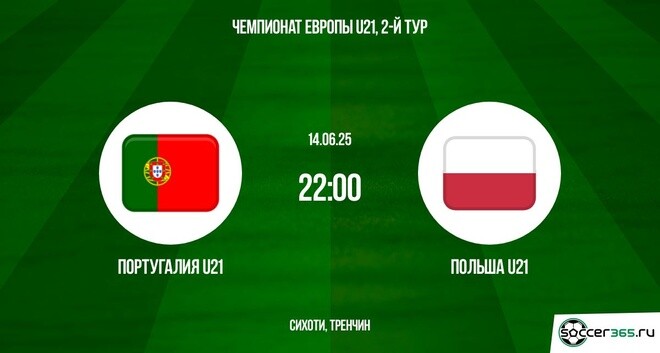 Португалия U21 — Польша U21: превью