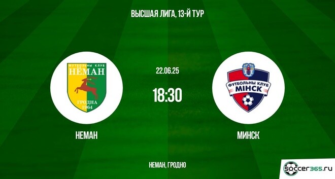 Неман ― Минск: превью