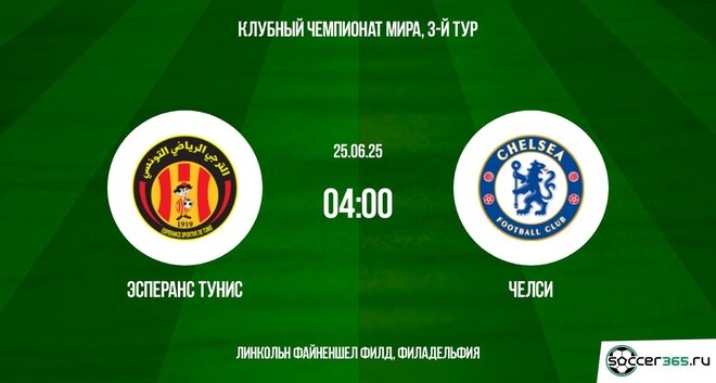 Эсперанс Тунис – Челси: превью
