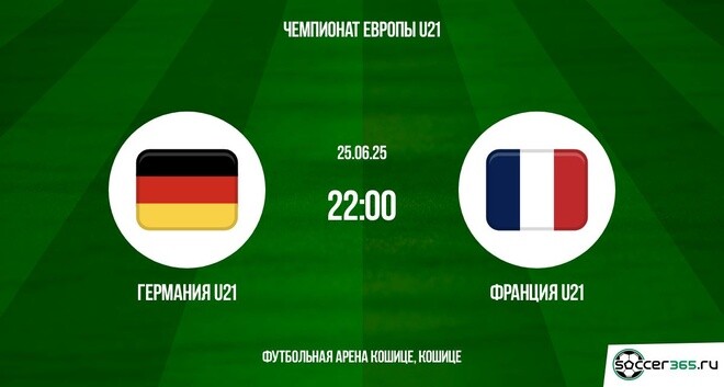 Германия U21 – Франция U21: превью