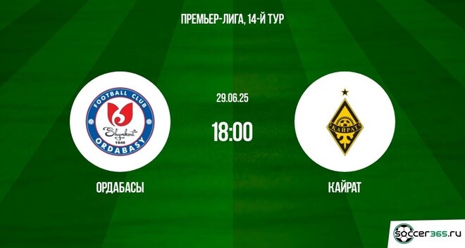 Ордабасы ― Кайрат: превью