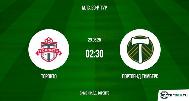 Торонто — Портленд Тимберс: превью