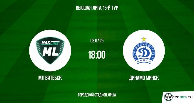 МЛ Витебск ― Динамо Минск: превью