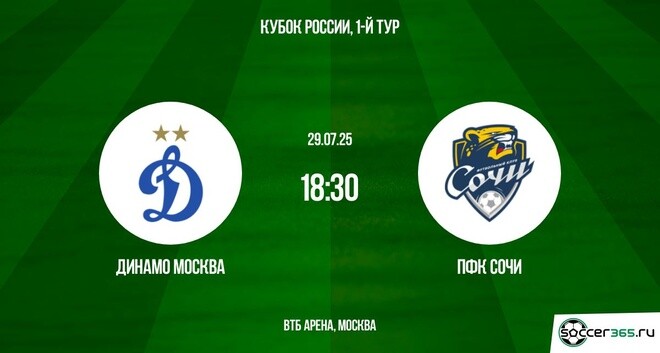 Динамо Москва ― ПФК Сочи: превью
