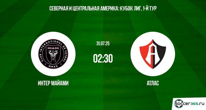 Интер Майами — Атлас: превью