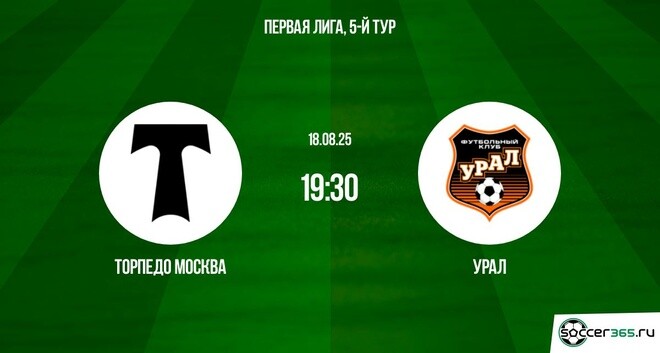 Торпедо Москва ― Урал: превью