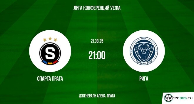 Спарта Прага ― Рига: превью