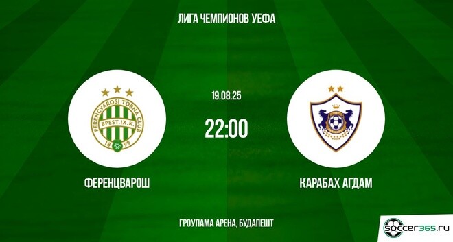 Ференцварош – Карабах Агдам: превью