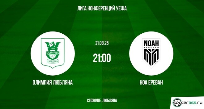 Олимпия Любляна ― Ноа Ереван: превью