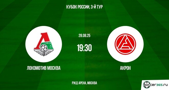 Локомотив Москва ― Акрон: превью