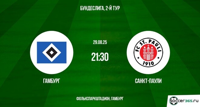 Гамбург — Санкт-Паули: превью