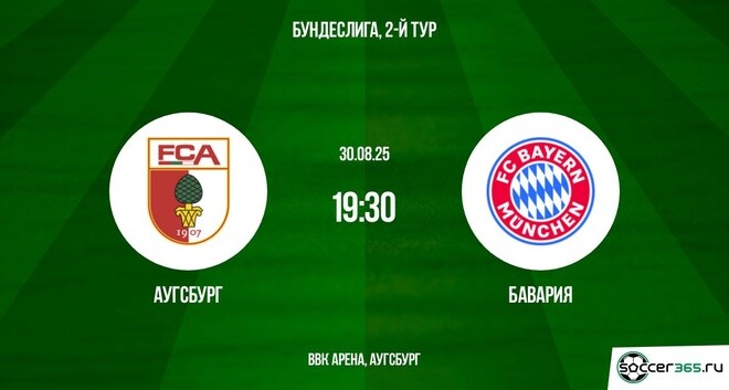 Аугсбург ― Бавария: превью