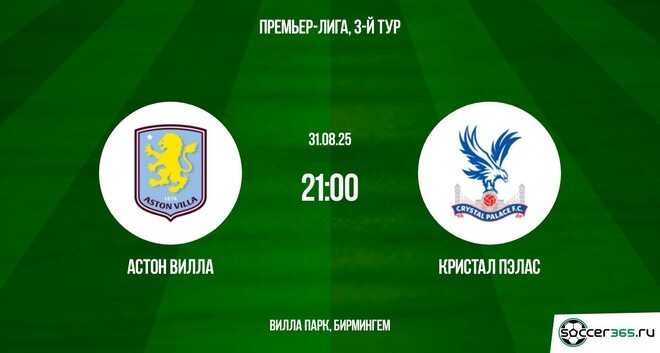 Астон Вилла – Кристал Пэлас: превью