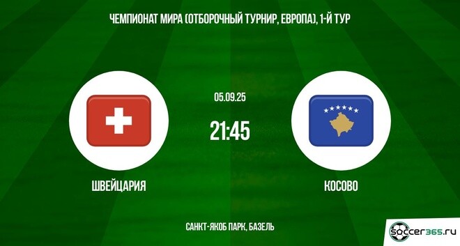 Швейцария ― Косово: превью