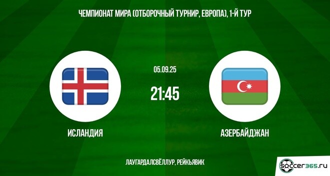 Исландия — Азербайджан: превью