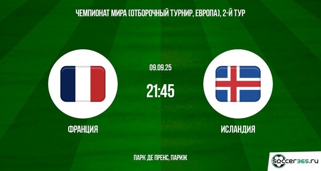 Франция ― Исландия: превью