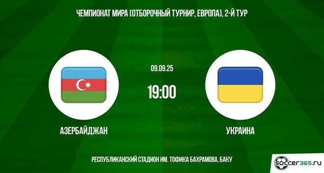 Азербайджан ― Украина: превью