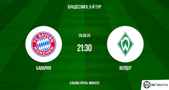 Бавария ― Вердер: превью