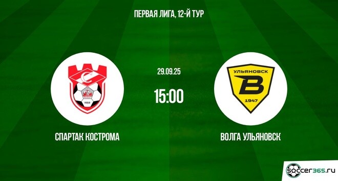 Спартак Кострома ― Волга Ульяновск: превью