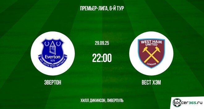 Эвертон ― Вест Хэм: превью