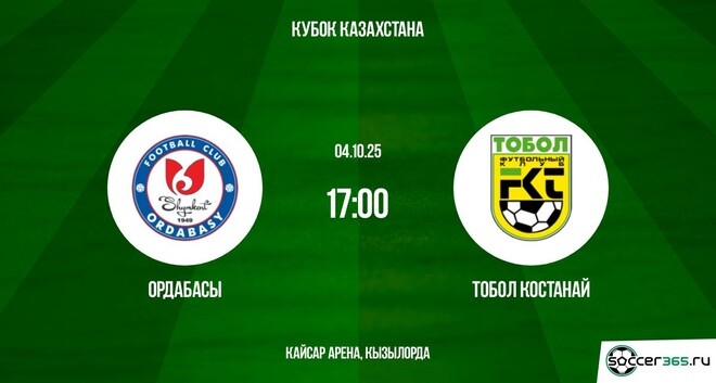 Ордабасы — Тобол Костанай: превью